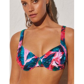 Бюстгальтер пляжный мягкий Ysabel Mora 82204 FANTASIA & BLUE, Цвет: мульти, Размеры: 95C