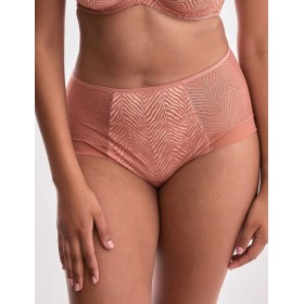 Высокие трусы слипы Alles CELESTE classic лососевый, Цвет: лососевый, Размеры: M