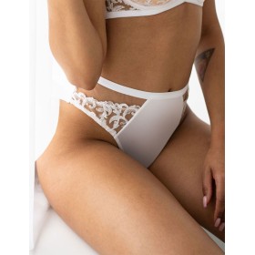 Трусики бразилиана Kris Line YES stringshorts, Цвет: белый, Размеры: M