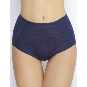 Высокие трусы женские Senselle PLATINUM 21011 темно-синий, Цвет: темно-синий, Размеры: L