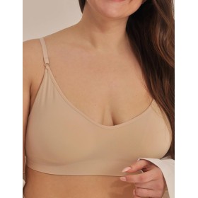Топ со съемными вкладышами MY BR364PS nudo, Цвет: телесный, Размеры: 3XL