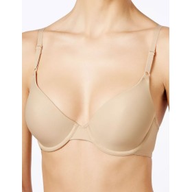 Бюстгальтер формованный гладкий Maidenform 7959 бежевый, Цвет: бежевый, Размеры: 70E