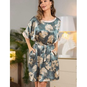 Шёлковая туника женская Mia-Amore ORNELIA 3835, Цвет: зелёный, Размеры: L/XL