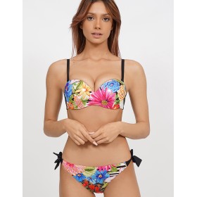 Открытый купальник UNICONF CB292 DREAMY GARDEN, Цвет: голубой, Размеры: 70B