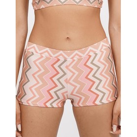 Женские плавки шортики UNICONF CBC260 TROPICAL FEVER, Цвет: розовый, Размеры: M