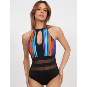 Совместный купальник UNICONF CBI329 SIMPHONY OF COLOURS, Цвет: черный, Размеры: S