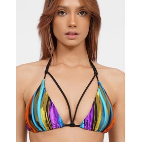 Купальный лиф треугольные шторки UNICONF CBS323 SIMPHONY OF COLOURS, Цвет: мульти, Размеры: S