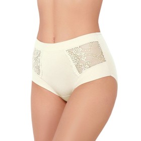 Трусы макси хлопковые Janira CHARM COTTON MAXI 1032138 nacar, Цвет: nacar (крем), Размеры: L