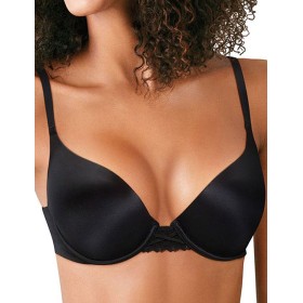 Гладкий бюстгальтер пуш-ап Maidenform DM0066 черный, Цвет: черный, Размеры: 80B