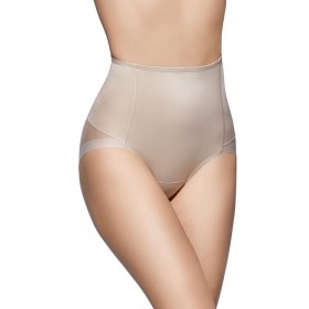 Высокие корректирующие трусы Selene 907 CONTROL серо-бежевый, Цвет: серо-бежевый, Размеры: M