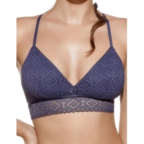 Бюстгальтер бралетт Selene KIM темно-синий, Цвет: темно-синий, Размеры: 65B