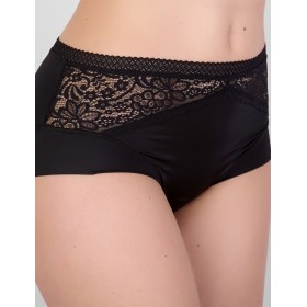 Высокие трусы слипы VOVA PATRICE V42742 черный, Цвет: черный, Размеры: 2XL