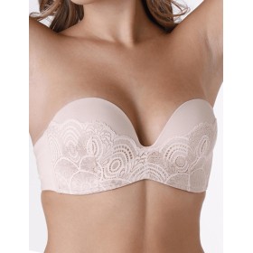 Бюстгальтер пуш-ап Wonderbra W0BHO сливочный жемчуг, Цвет: сливочный жемчуг, Размеры: 80C