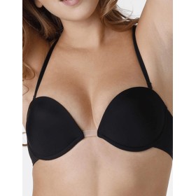 Бюстгальтер-трансформер пуш-ап Wonderbra W9243 черный, Цвет: черный, Размеры: 80A