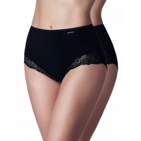 Трусы слипы Janira PACK-2 BRAGA ESENCIAL 1031398 в наборе (2шт) negro, Цвет: negro (черный), Размеры: L