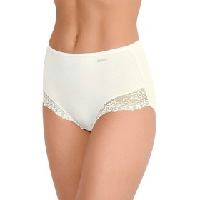 Трусы слипы Janira PACK-2 BRAGA ESENCIAL 1031647 в наборе (2шт) nacar, Цвет: nacar (крем), Размеры: 2XL