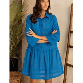 Туника из хлопка Mia-Amore ROCHELLE 1610 синий, Цвет: синий, Размеры: S