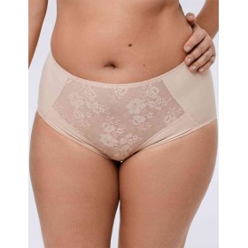 Трусы слипы высокие Milavitsa 256180 нюд, Цвет: нюд, Размеры: 5XL