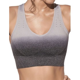 Бюстгальтер для спорта Selene DIANA серый, Цвет: серый, Размеры: S