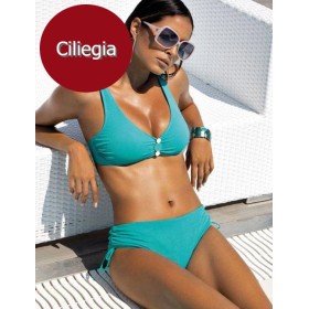 Раздельный однотонный купальник Sielei PIQUET AS94 ciliegia, Цвет: ciliegia (вишневый), Размеры: 75C