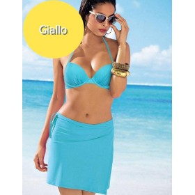 Раздельный женский купальник Sielei COLOR STONES CT54+CT61 giallo, Цвет: giallo (желтый), Размеры: 75C