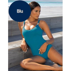 Слитный купальник Sielei PEARLS PE51 blu, Цвет: blu (синий), Размеры: 75D