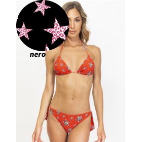 Открытый купальник шторка бразилиана Sielei RS52+RS61 nero, Цвет: nero (черный), Размеры: 75B