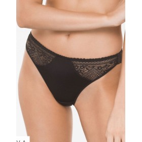 Трусики бразилиана VOVA BLACK DIAMONDS V10955 черный, Цвет: черный, Размеры: S