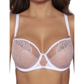 Бюстгальтер полумягкая чашка Ava CANNA 2036 PU белый, Цвет: белый, Размеры: 80C