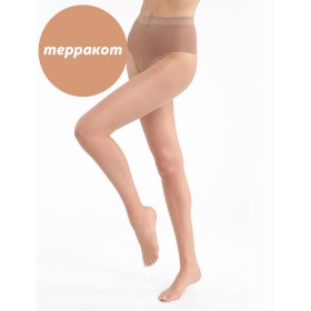 Тонкие колготки Dim 05DG TEINT de SOLEIL 17 den терракот, Цвет: терракот, Размеры: 3