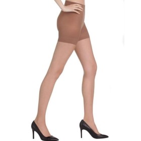 Прозрачные колготки Dim 06QE TEINT de SOLEIL 17 den загар, Цвет: загар, Размеры: 2