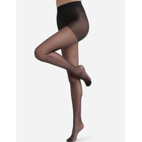 Прозрачные колготки Dim 1141 DIAM'S 22 den черный, Цвет: черный, Размеры: 1