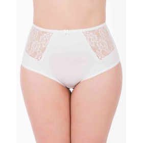 Высокие трусы слипы Elli 621 молоко, Цвет: молоко, Размеры: L