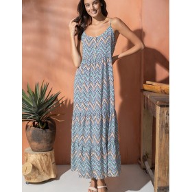 Сарафан из вискозы Mia-Amore VEGAS 1998 синий, Цвет: синий, Размеры: S