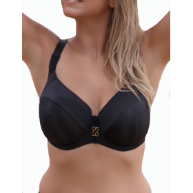 Черный купальный бюст Akcent AN287 M, Цвет: черный, Размеры: 90E