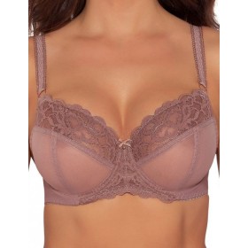 Прозрачный бюстгальтер с мягкой чашкой Ava CASABELLA 1993 M какао, Цвет: какао, Размеры: 85C