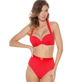 Раздельный купальник с высокими плавками Lilly FL50 красный, Цвет: красный, Размеры: 80B