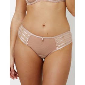 Трусы бразилиана Subtille TEONA MOCCA mini, Цвет: мокка, Размеры: L