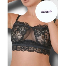 Бюстгальтер бралетт на косточках VOVA LAURA V32519 белый, Цвет: белый, Размеры: 70C