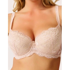 Бюстгальтер пуш-ап VOVA LAURA V32531 серебристый пион, Цвет: серебристый пион, Размеры: 75E