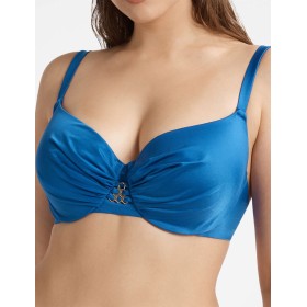 Бюстгальтер купальный Esotiq GOODY 40713, Цвет: синий, Размеры: 70E/75D