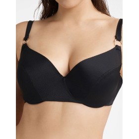 Бюстгальтер купальный Esotiq DELICE 40795, Цвет: черный, Размеры: 70F/75E