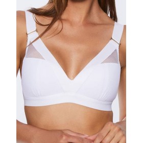 Бюстгальтер мягкий без косточек Kinga LARA 748-WB белый, Цвет: белый, Размеры: 85A