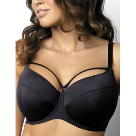 Бюстгальтер балконет Kinga NATI II BC-451 черный, Цвет: черный, Размеры: 65G