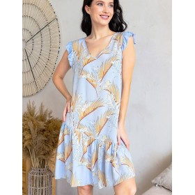 Платье Mia-Amore PALM BEACH 1981, Цвет: голубой, Размеры: M