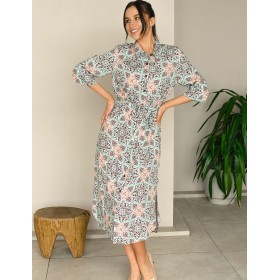 Удлиненная рубашка Mia-Mia SIMONA 16537, Цвет: принт 901, Размеры: S