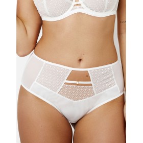 Высокие трусы женские Subtille MIRANDA MILK high-waist, Цвет: шампань, Размеры: L