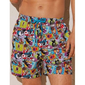 Мужские пляжные шорты Ysabel Mora 90145, Цвет: мульти, Размеры: M