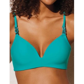 Бирюзовый бюстгальтер пляжный Ysabel Mora 82175, Цвет: бирюзовый, Размеры: 85B