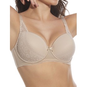 Формованный бюстгальтер Selene LAIA серо-бежевый, Цвет: серо-бежевый, Размеры: 85C